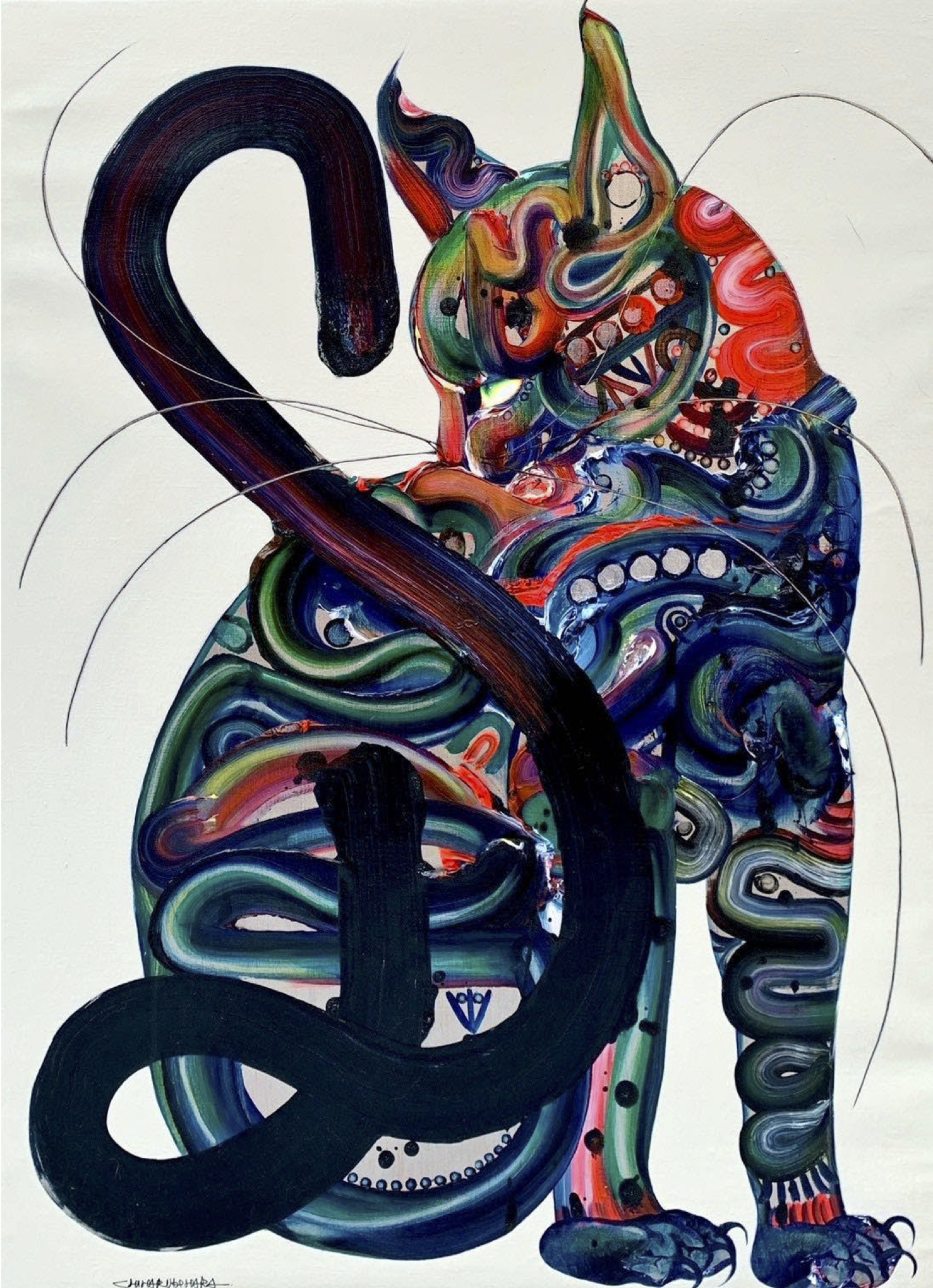 木原千春 版画CERTAIN CAT ED30 chiharu kihara絵画 木原千春 版画CERTAIN CAT ED30 chiharu kihara Chiharu Kihara — FUCEAN